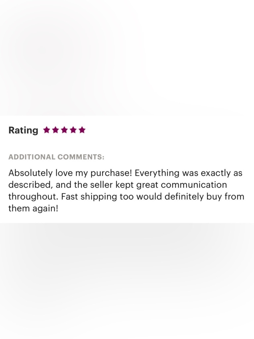 Customer Reviews โจ - Picture 7 of 10